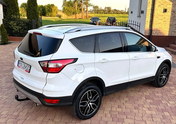 Ford Kuga cena 52000 przebieg: 199000, rok produkcji 2017 z Koprzywnica małe 137